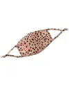 Fallon & Royce Initial Cloth Face Mask In Brown