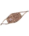 Fallon & Royce Initial Cloth Face Mask In Brown