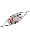 Fallon & Royce Initial Cloth Face Mask In White