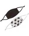 Fallon & Royce Pack Of 2 Cloth Face Masks In Multi