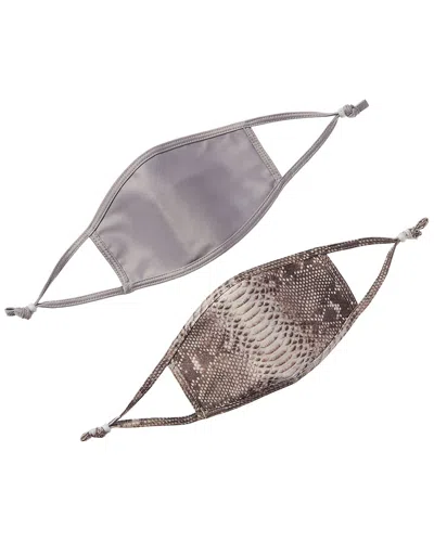 Fallon & Royce Pack Of 2 Cloth Face Masks In Multi