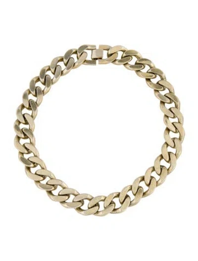 Pre-owned Fallon Chain Necklace, 15.5" In Multicolor