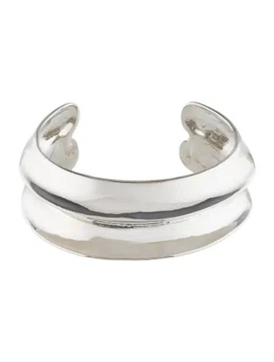 Pre-owned Fallon Conch Shell Cuff Bracelet, 6.5" In Multi