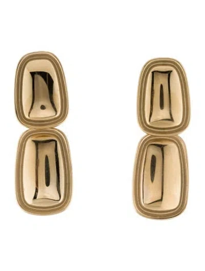 Pre-owned Fallon Polished Pebble Drop Earrings In Multi