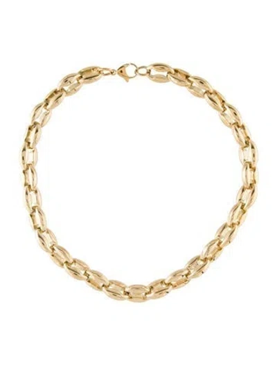 Pre-owned Fallon Toscano Chain Necklace, 16" In Multi
