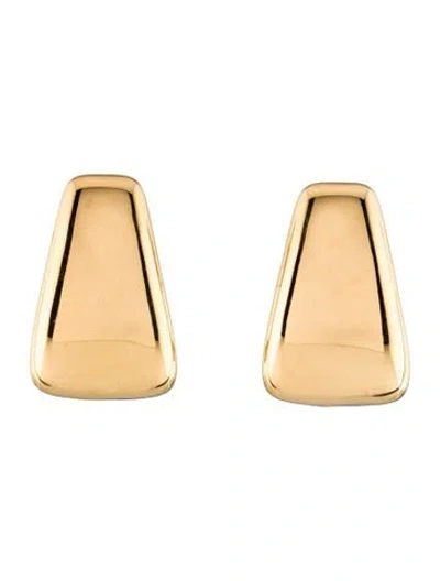 Pre-owned Fallon Triangular Stud Drop Earrings In Multi