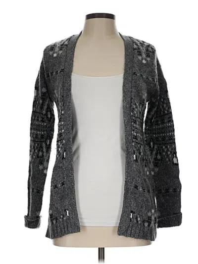Pre-owned Falls Creek Cardigan Sweater In Gray