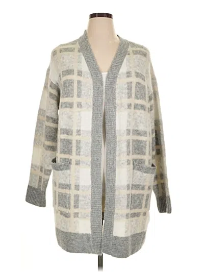 Pre-owned Falls Creek Cardigan Sweater In Gray
