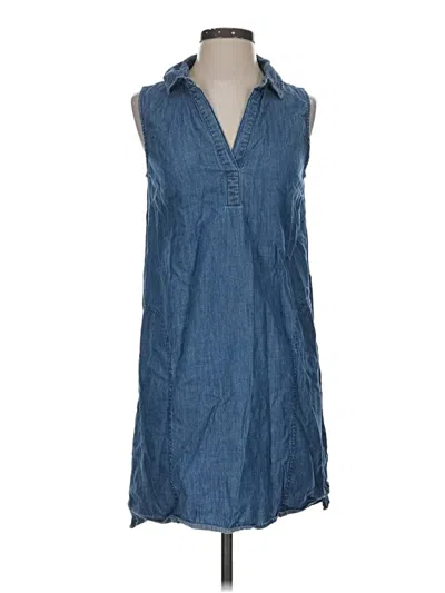 Pre-owned Falls Creek Casual Dress In Blue