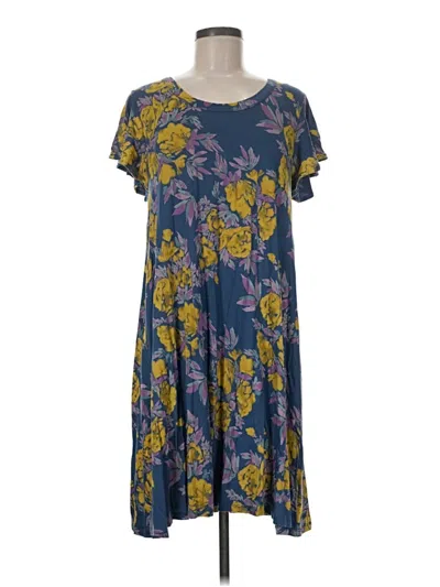 Pre-owned Falls Creek Casual Dress In Blue