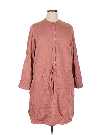 Pre-owned Falls Creek Casual Dress In Brown
