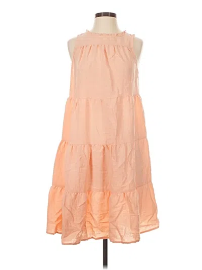 Pre-owned Falls Creek Casual Dress In Orange