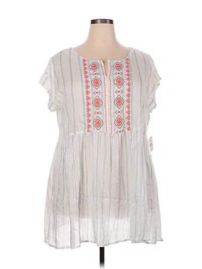 Falls Creek Casual Dress In White
