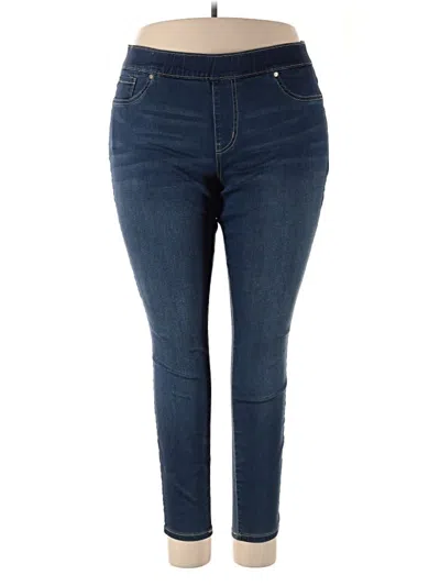 Pre-owned Falls Creek Jeggings In Blue