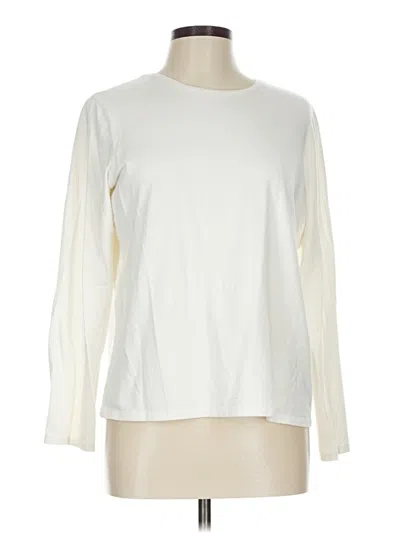 Pre-owned Falls Creek Long Sleeve T-shirt In White