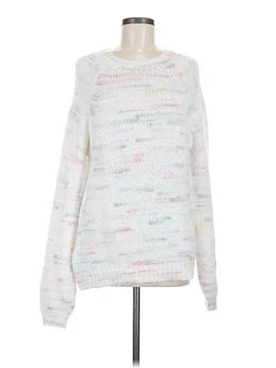 Pre-owned Falls Creek Pullover Sweater In White