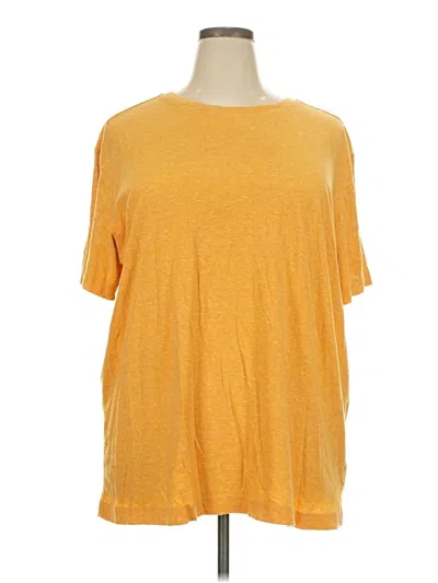 Pre-owned Falls Creek Short Sleeve T-shirt In Gold