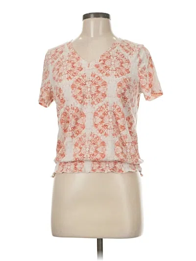 Pre-owned Falls Creek Short Sleeve T-shirt In Orange