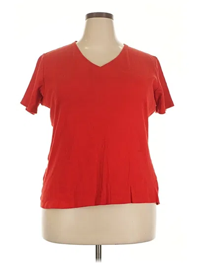 Pre-owned Falls Creek Short Sleeve T-shirt In Red