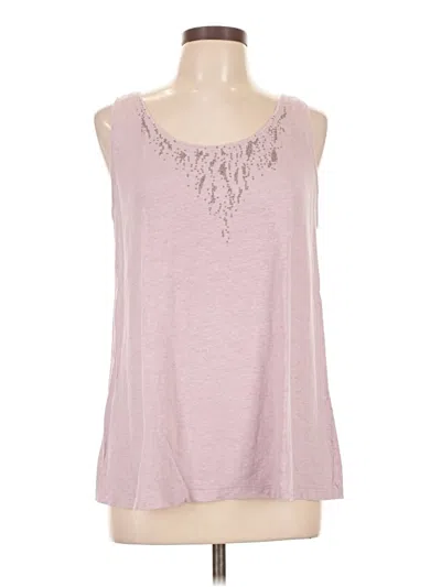 Pre-owned Falls Creek Sleeveless Blouse In Pink