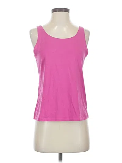 Pre-owned Falls Creek Sleeveless Top Pink Scoop Neck Tops