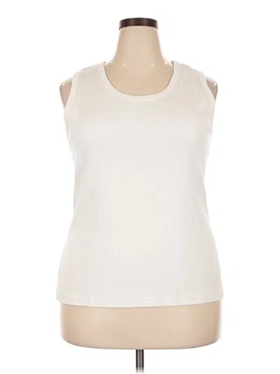 Pre-owned Falls Creek Sleeveless T-shirt In Ivory