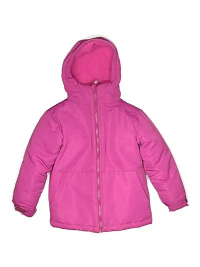 Pre-owned Falls Creek Kids' Snow Jacket In Pink