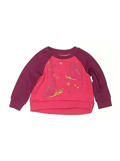 Pre-owned Falls Creek Babies' Sweatshirt In Burgundy