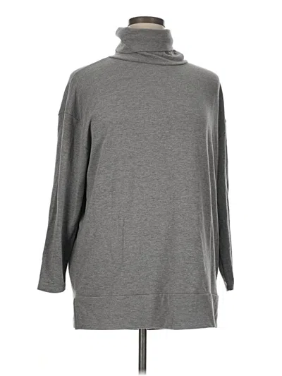 Pre-owned Falls Creek Turtleneck Sweater In Gray