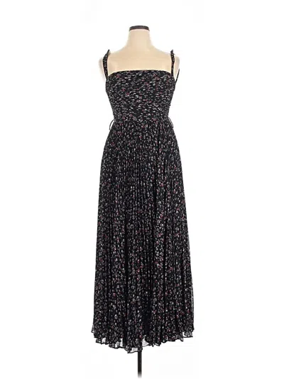 Pre-owned Fame And Partners Casual Dress In Black