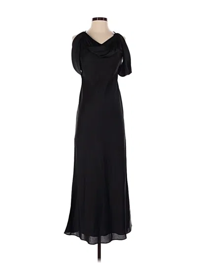 Pre-owned Fame And Partners Casual Dress In Black