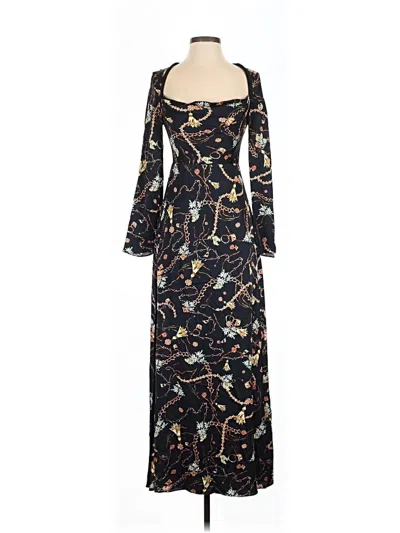 Pre-owned Fame And Partners Cocktail Dress In Black