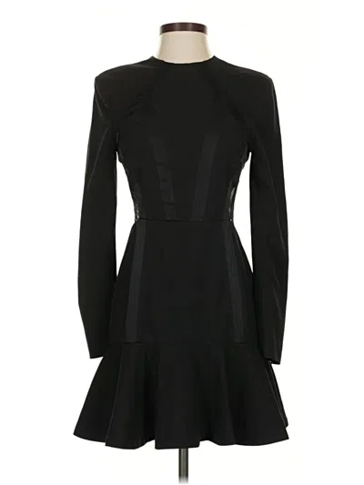 Pre-owned Fame And Partners Cocktail Dress In Black