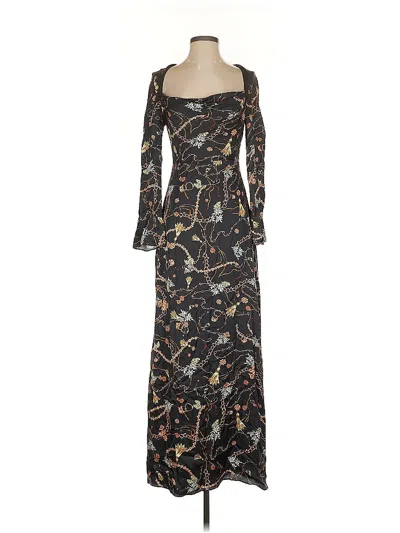 Pre-owned Fame And Partners Cocktail Dress In Black