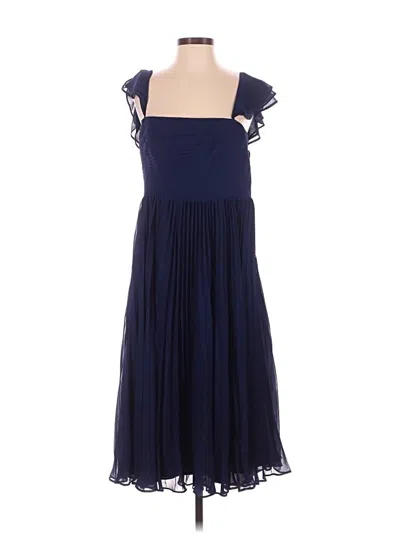 Pre-owned Fame And Partners Cocktail Dress In Blue