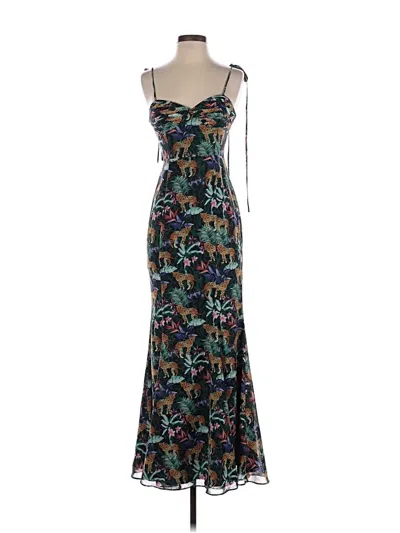 Pre-owned Fame And Partners Cocktail Dress In Blue