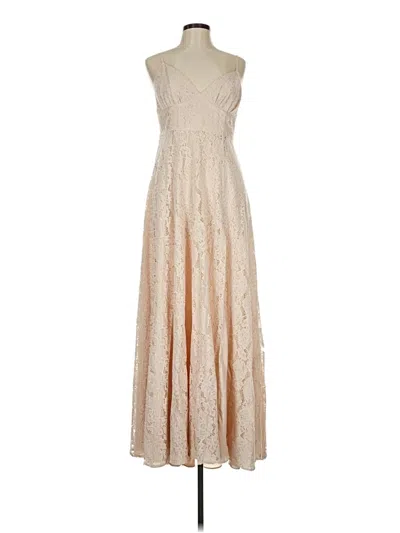 Pre-owned Fame And Partners Cocktail Dress In Brown