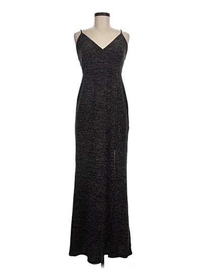 Pre-owned Fame And Partners Cocktail Dress In Gray