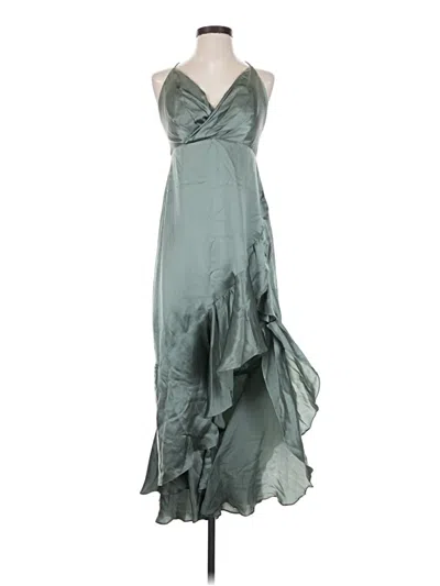 Pre-owned Fame And Partners Cocktail Dress In Green