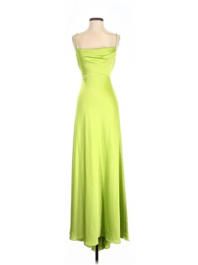 Pre-owned Fame And Partners Cocktail Dress In Green