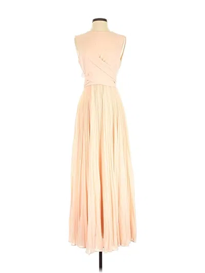 Pre-owned Fame And Partners Cocktail Dress In Ivory