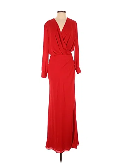 Pre-owned Fame And Partners Cocktail Dress In Red