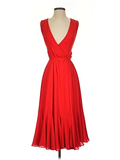 Pre-owned Fame And Partners Cocktail Dress In Red
