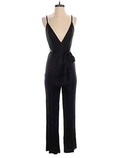 Pre-owned Fame And Partners Jumpsuit In Black