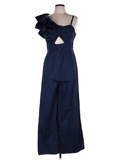 Pre-owned Fame And Partners Jumpsuit In Blue