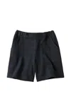 Familiar Check-pattern Shorts In Blue