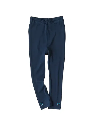 Familiar Kids' Elastic-waist Trousers In Blue
