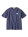 Familiar Embroidered-creature T-shirt In Blue