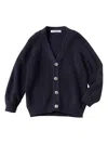 Familiar Knitted Cardigan In Blue