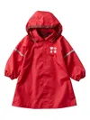 Familiar Logo-print Raincoat In Red